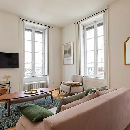 Luminous 2br 4p - Bellecour Place Ampere * ליון